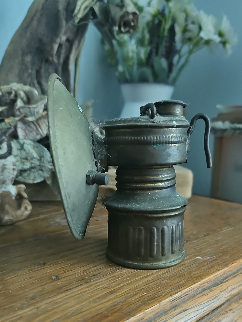 Antique Miners Lamp